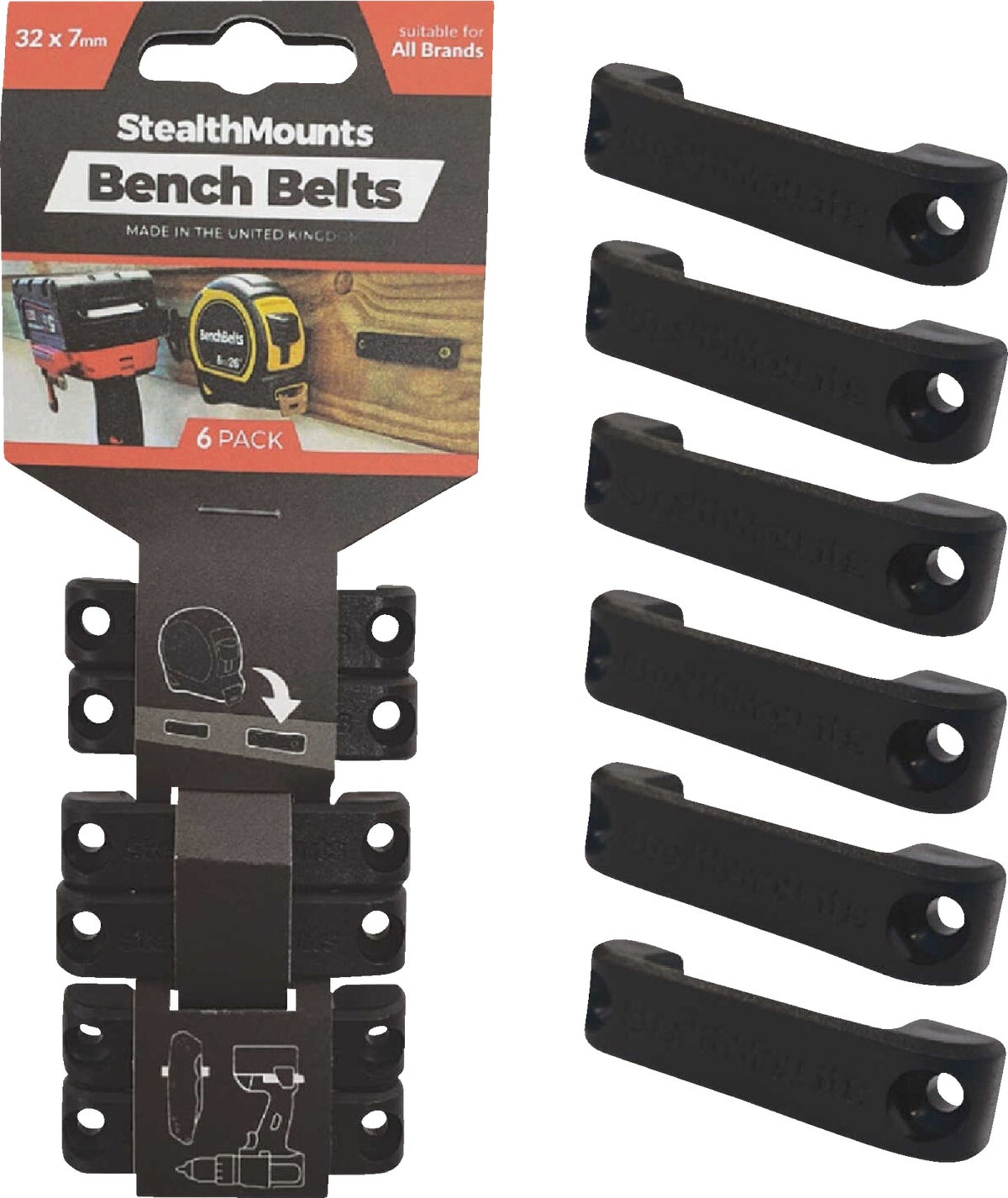 StealthMounts Universal Tool Hangers