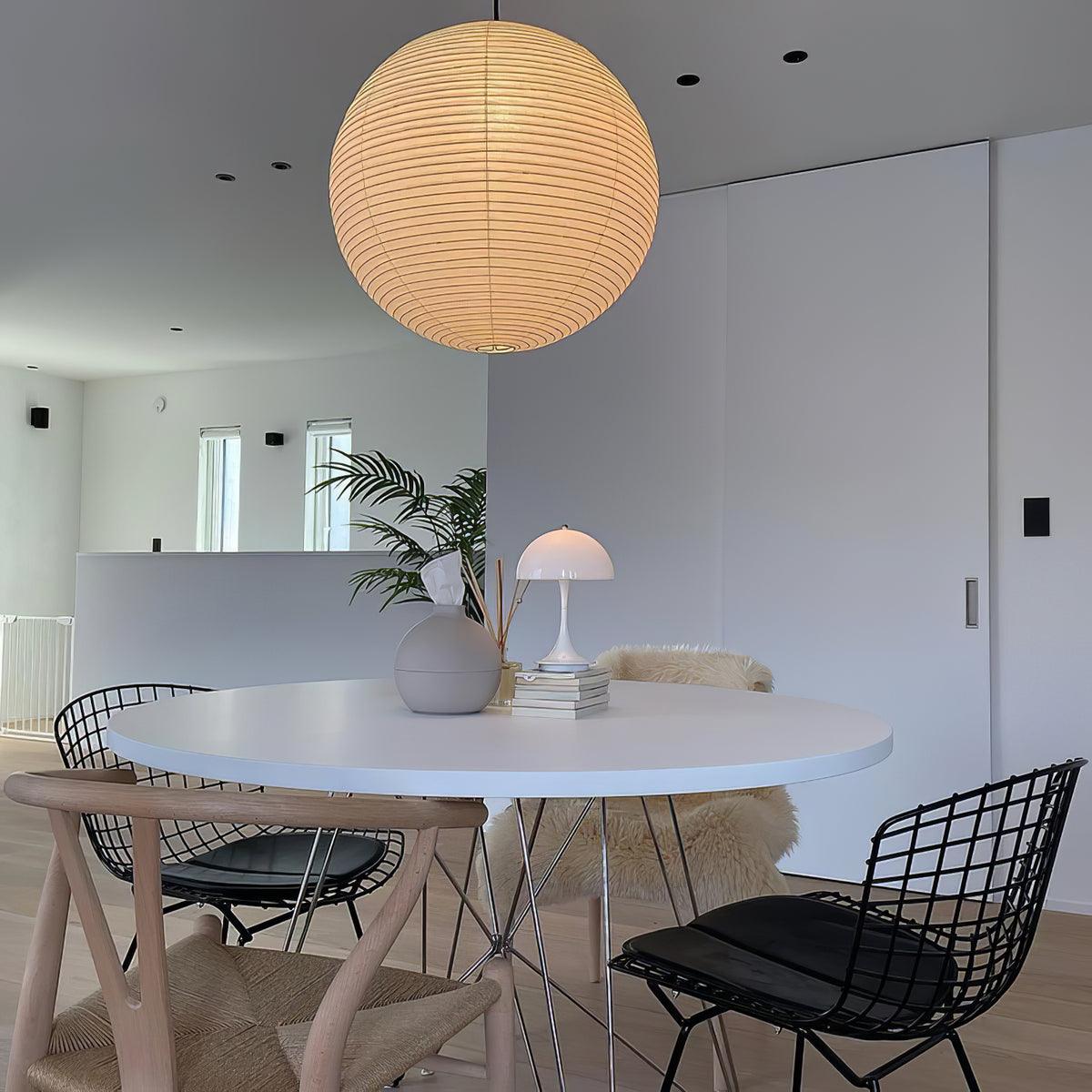 Washi Paper Round Series Pendant Lamp