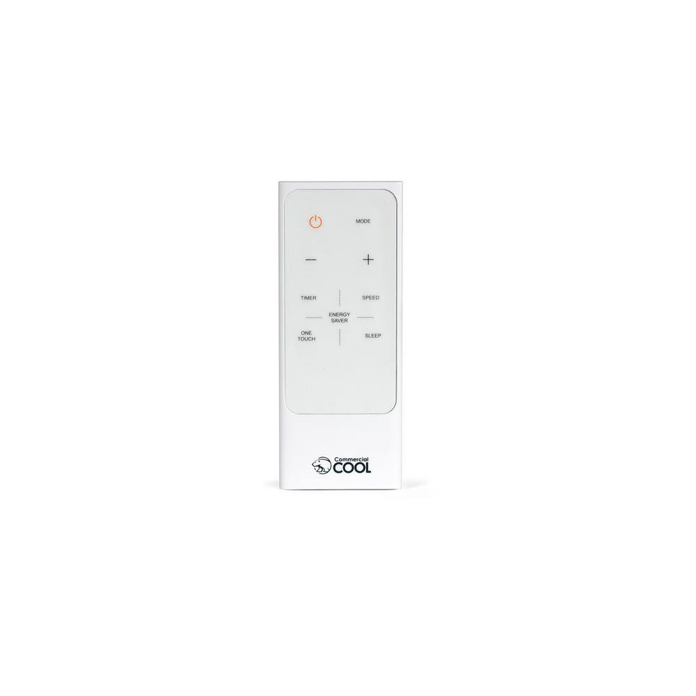 Commercial Cool 10000 BTU Window Air Conditioner with Remote in White 115V CWAM10W6C