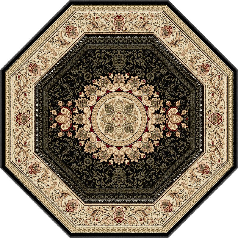 KHL Rugs Sensation Jayden Framed Floral Rug