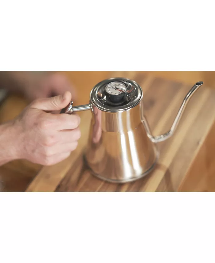 Java Concepts Stainless Steel Pour Over Kettle with Gooseneck Spout