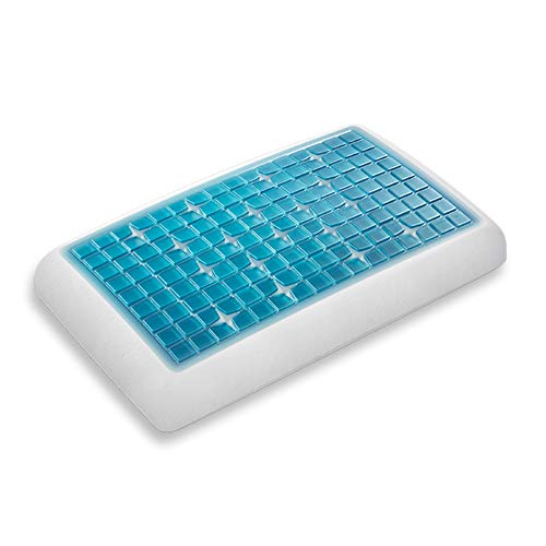 Technogel Deluxe Cooling Gel Pillow - Patented Ergonomic Design for Deeper Sleep