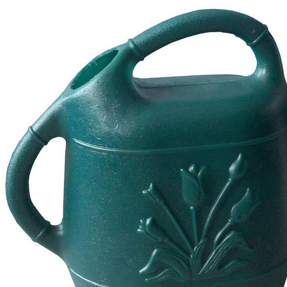 UNION PRODUCTS 2 Gal. Indoor Outdoor Plant Watering Can in Green (2-Pack) 2 x 63065