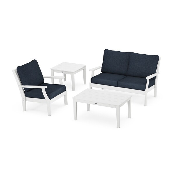 POLYWOOD Braxton 4Piece Deep Seating Set