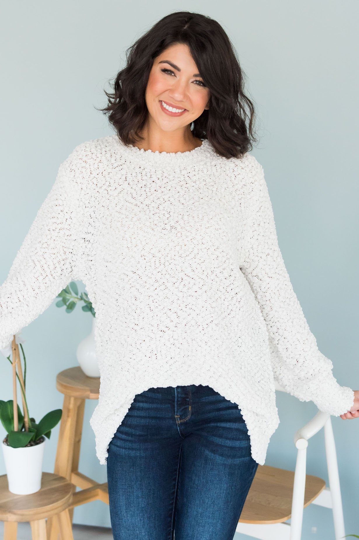 Afternoon Dreamer Modest Sweater