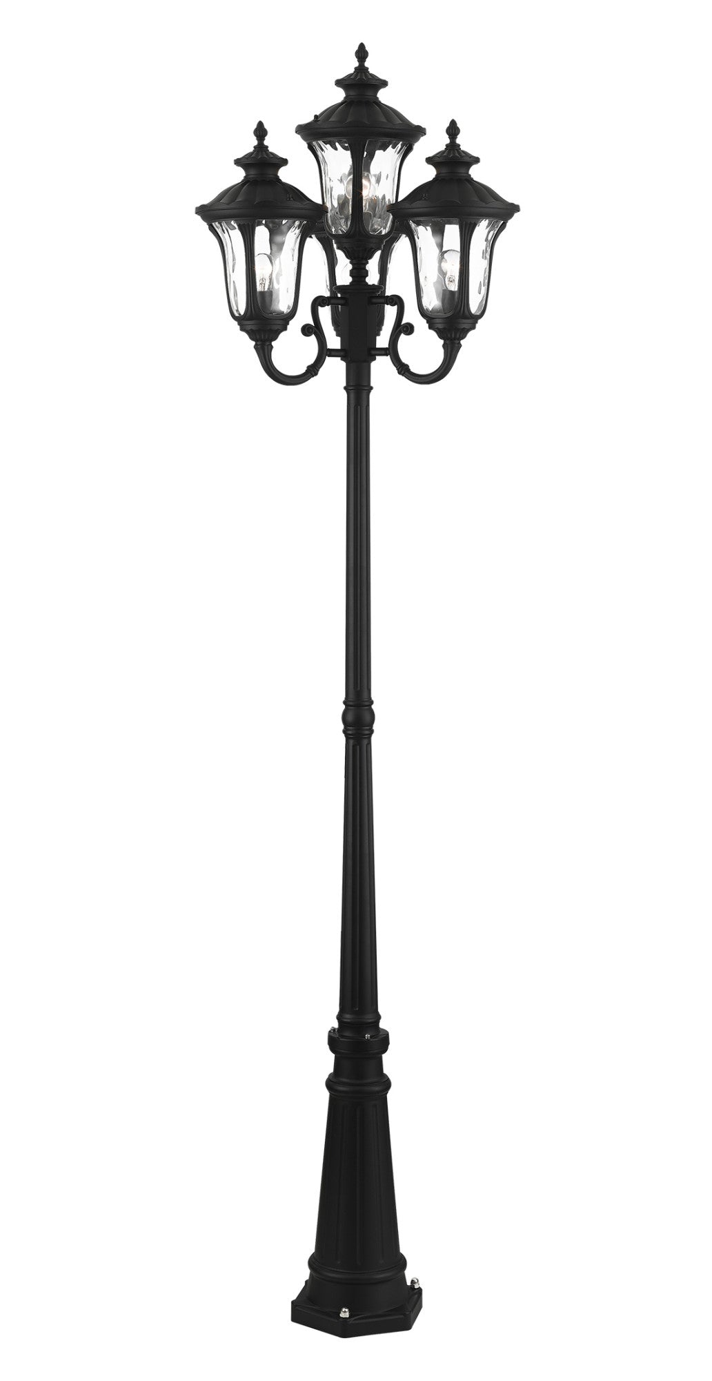 Livex Lighting Oxford 4 Light Outdoor 4 Head Post