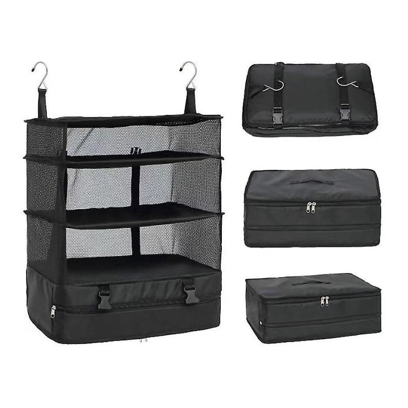 New Multifunctional Clothing Travel Storage Three-layer Hanging Bag Travel Storage Bag