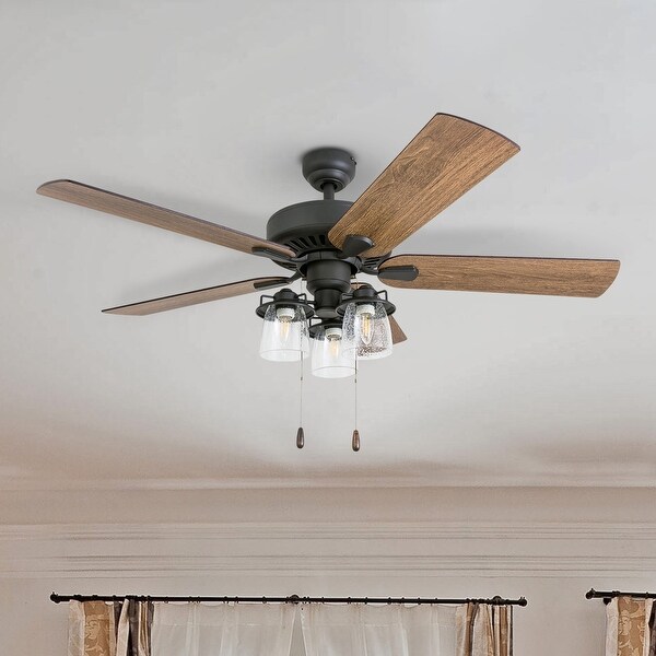 Prominence Home Briarcrest Aged Bronze 52-inch LED Ceiling Fan Shopping - The Best Deals on Ceiling Fans | 27985689