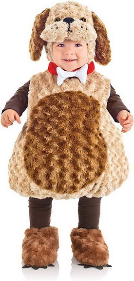 Underwraps Belly Babies Puppy Costume Child Toddle...