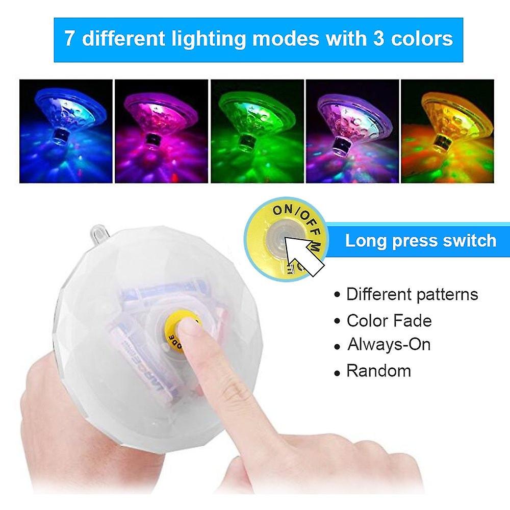 Pool Disco Light Floating Waterproof Led