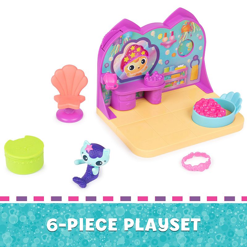 Gabby's Dollhouse MerCat's Spa Room Playset