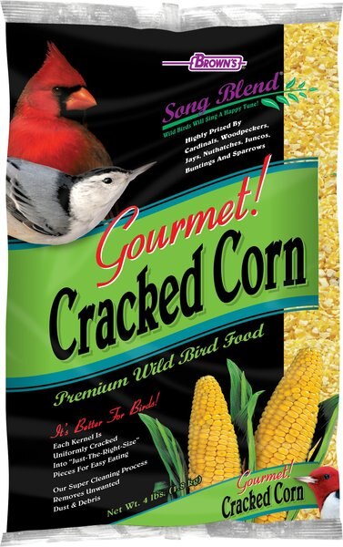 Brown's Song Blend Gourmet! Cracked Corn Wild Bird Food