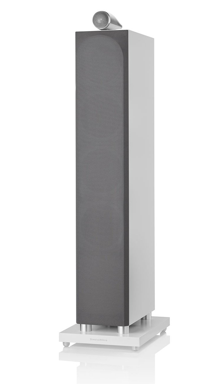 Bowers and Wilkins 700 Series 702 S3 Satin White 3-Way Floorstanding Speaker (Each)