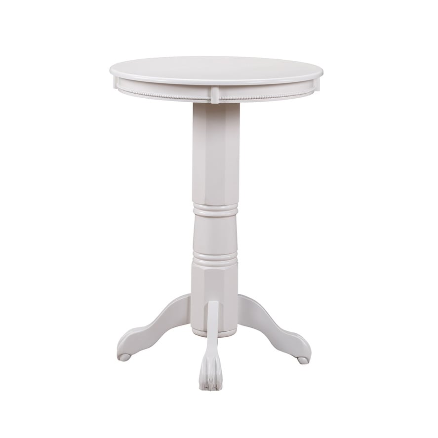 Florence 30 inch Round Wood Pub Table