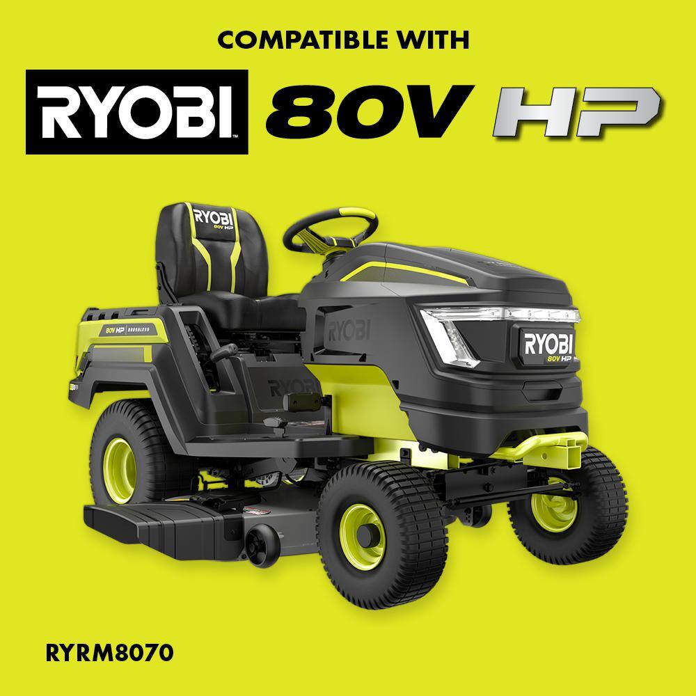 RYOBI Bagger for RYOBI 80V HP 46 in. Riding Lawn Tractor ACRM035