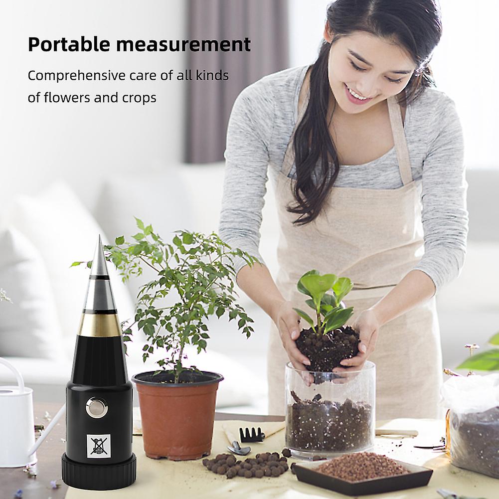 Handheld Soil Moisture Ph Meter Acidity Humidity Tester Metal Sensor Probe 3~8ph No Battery Hygrometer For Planting Garden Tool