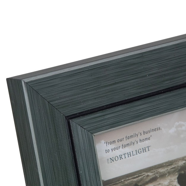 Classical Rectangular 4 quot X 6 quot Photo Picture Frame Gray And Black