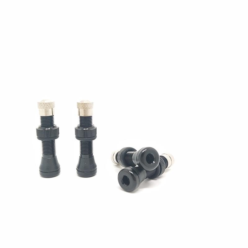 Bike Tubeless Schrader Valve stem MTB Road Bicycle Tubeless Rim Accessories 60mm 70mm Bicycle Valve other cycling parts