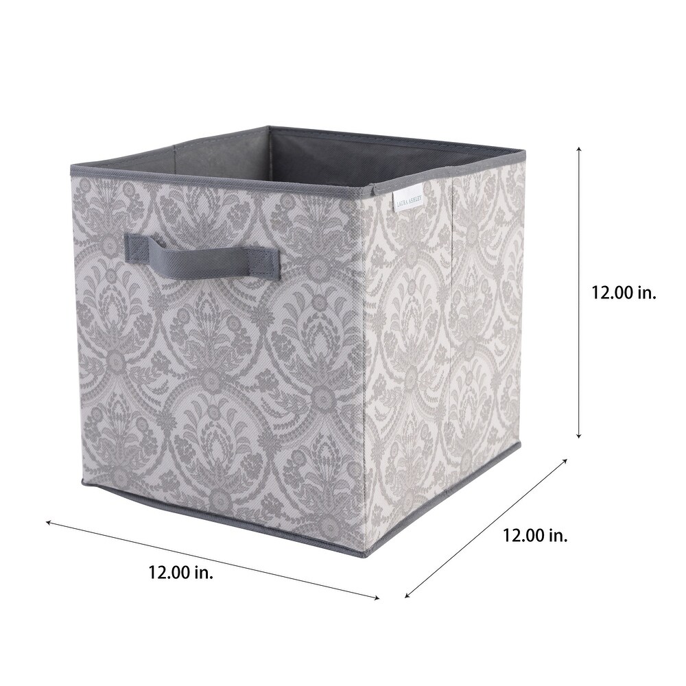 Laura Ashley Collapsible Storage Cube in Almeida   12\