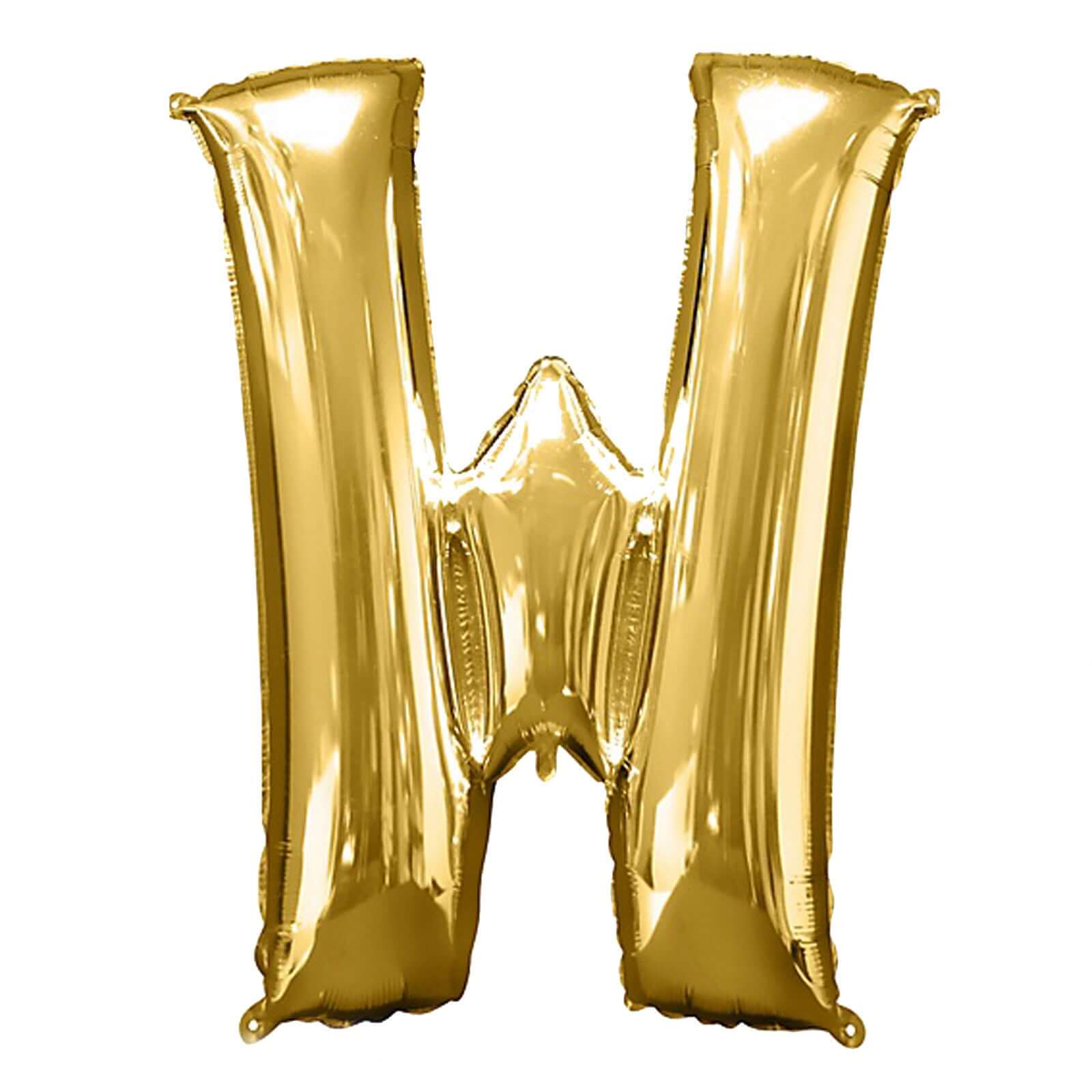 Shiny Metallic Gold Mylar Foil Helium/Air Number and Letter Balloons 40