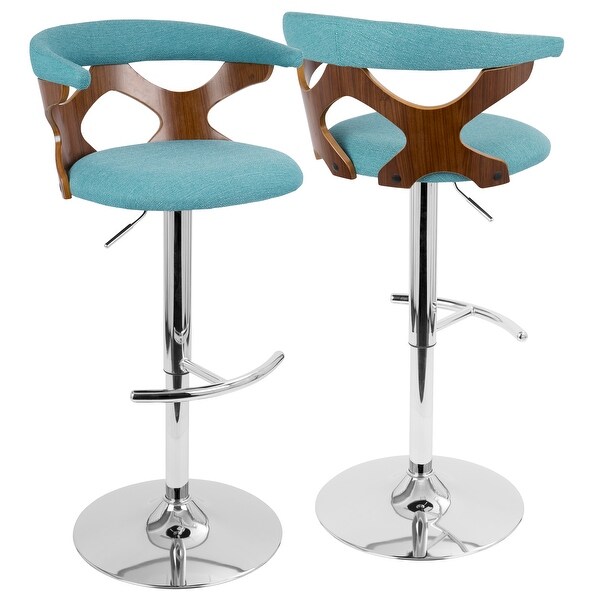 Carson Carrington Viby Adjustable Bar Stool (Set of 2)