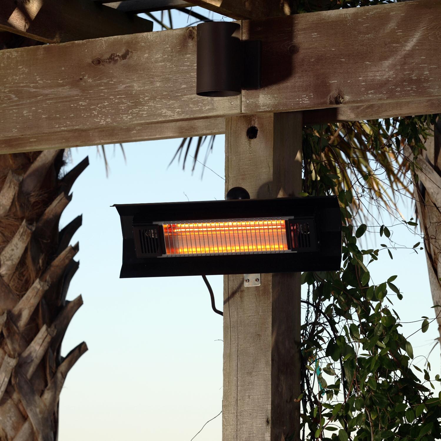 Fire Sense 22-Inch 1500W Electric Infrared Patio Heater