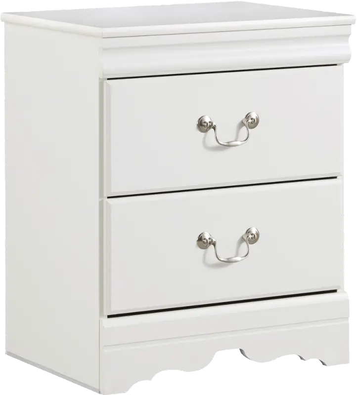 Anarasia White Nightstand