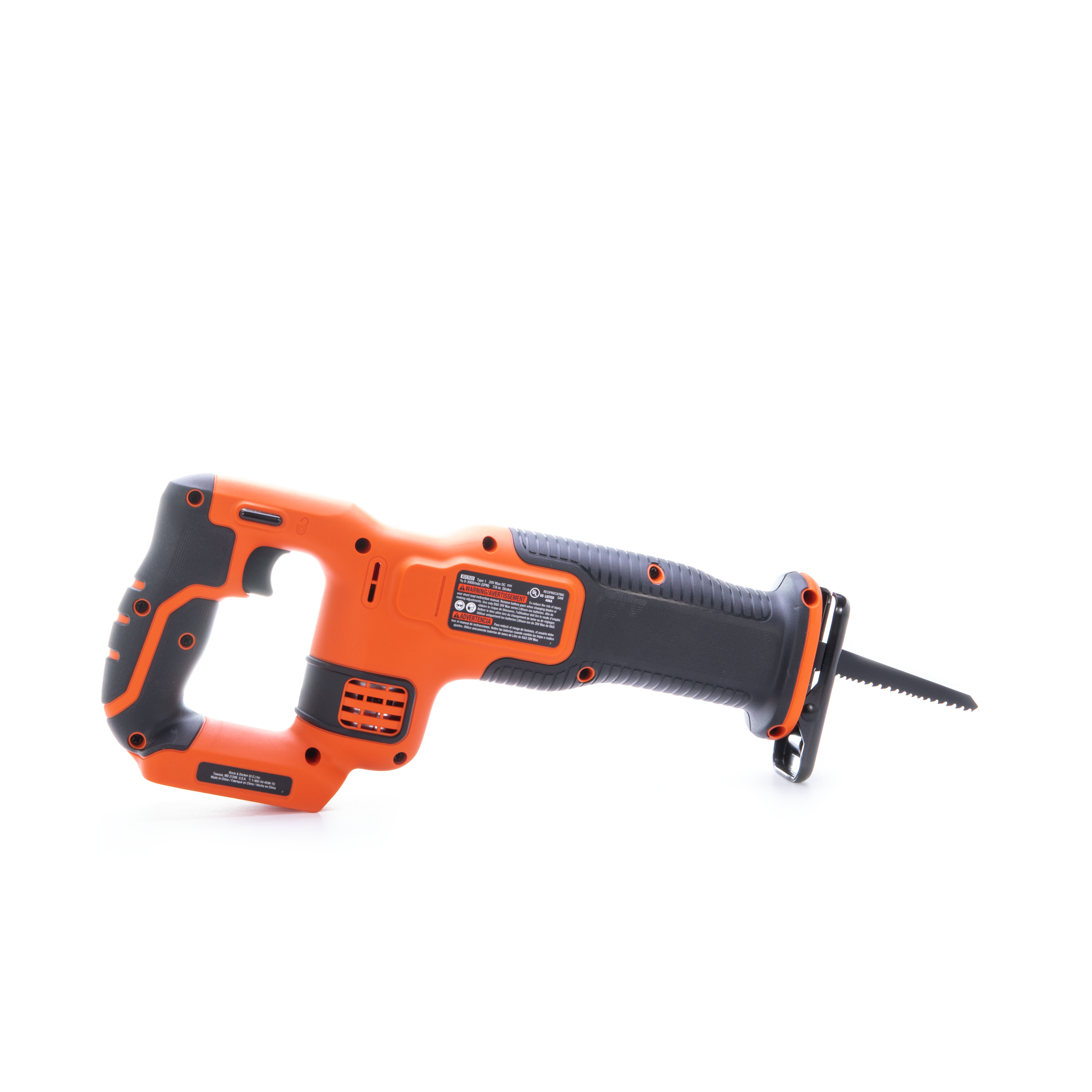 20V MAX* POWERCONNECT™ 7/8 In. Cordless Reciprocating Saw