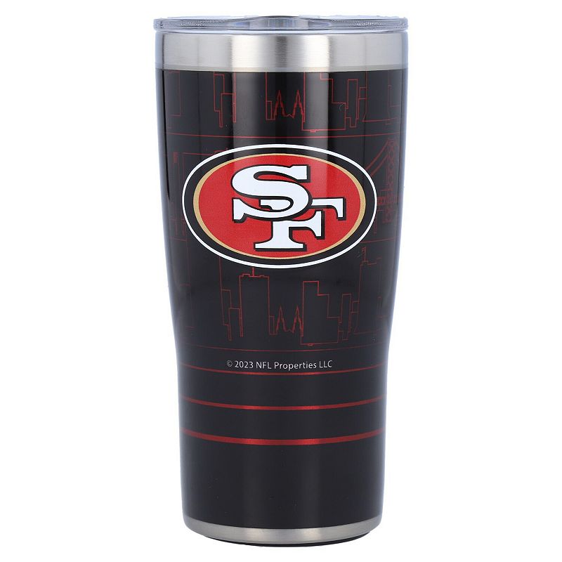 Tervis San Francisco 49ers 20oz. Chiefs Kingdom Slider Lid Stainless Steel Tumbler