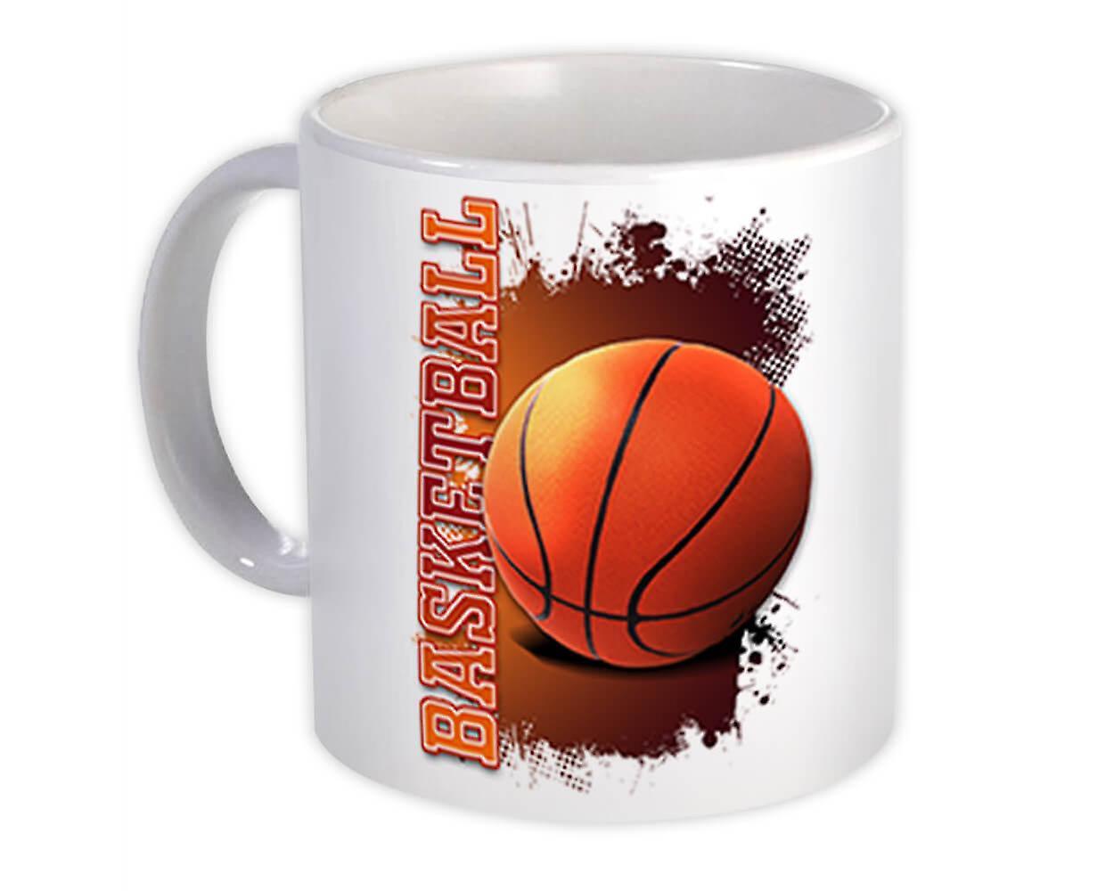 Gift Mug: Basketball Ball Photo Art