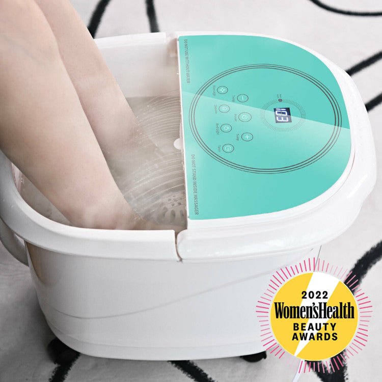 Best 2023 Electric Shiatsu Foot Spa Bath Massager With 3-Angle Shower