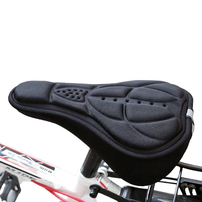 Bike Saddle Breathable Cushion Cover Road Bike Thickened Soft Cycling Seat Mat 3D silicone gel Bicycle Saddle Seat Bike Cushion