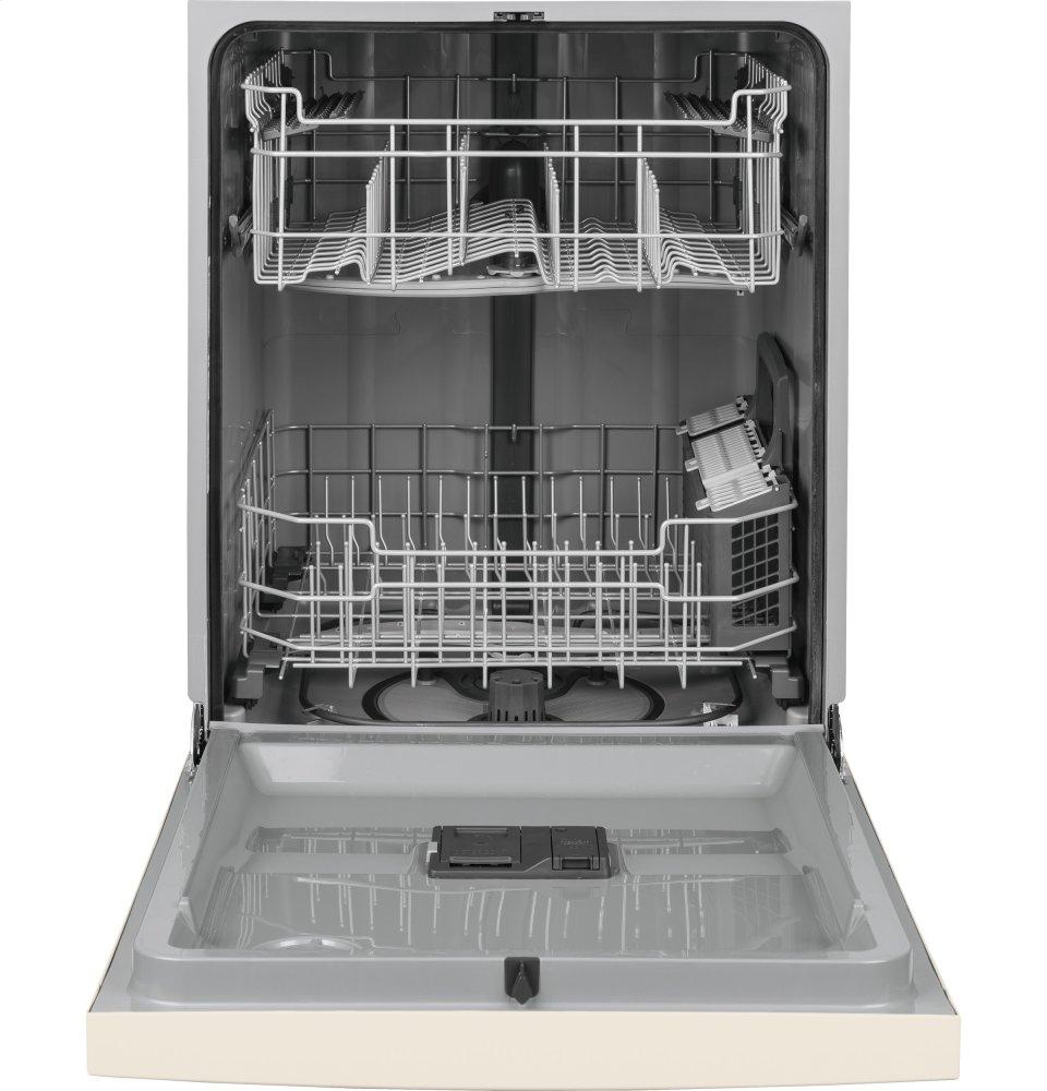 Ge Appliances GDF530PGMCC Ge® Front Control With Plastic Interior Dishwasher With Sanitize Cycle & Dry Boost