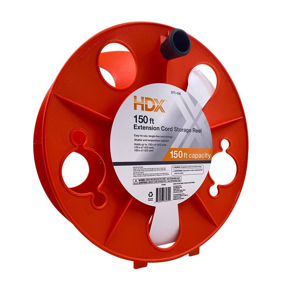 HDX 150 ft. 163 Extension Cord Storage Reel FSCR02