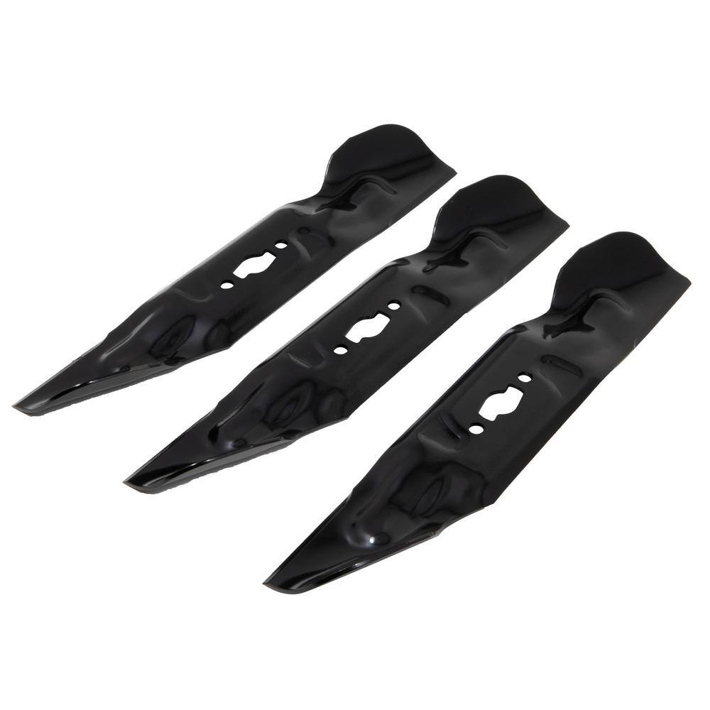 Cub Cadet Original Equipment High Lift Blade Set for Select 50 in. Riding Lawn Mowers with S-Shape Center OE# 742-05094 742P05094 490-110-C193