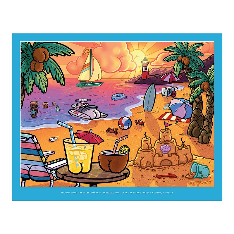 Ceaco Butts On Things Suns Out 500-Piece Jigsaw Puzzle