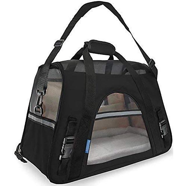 Waterproof mesh padded dog carrier