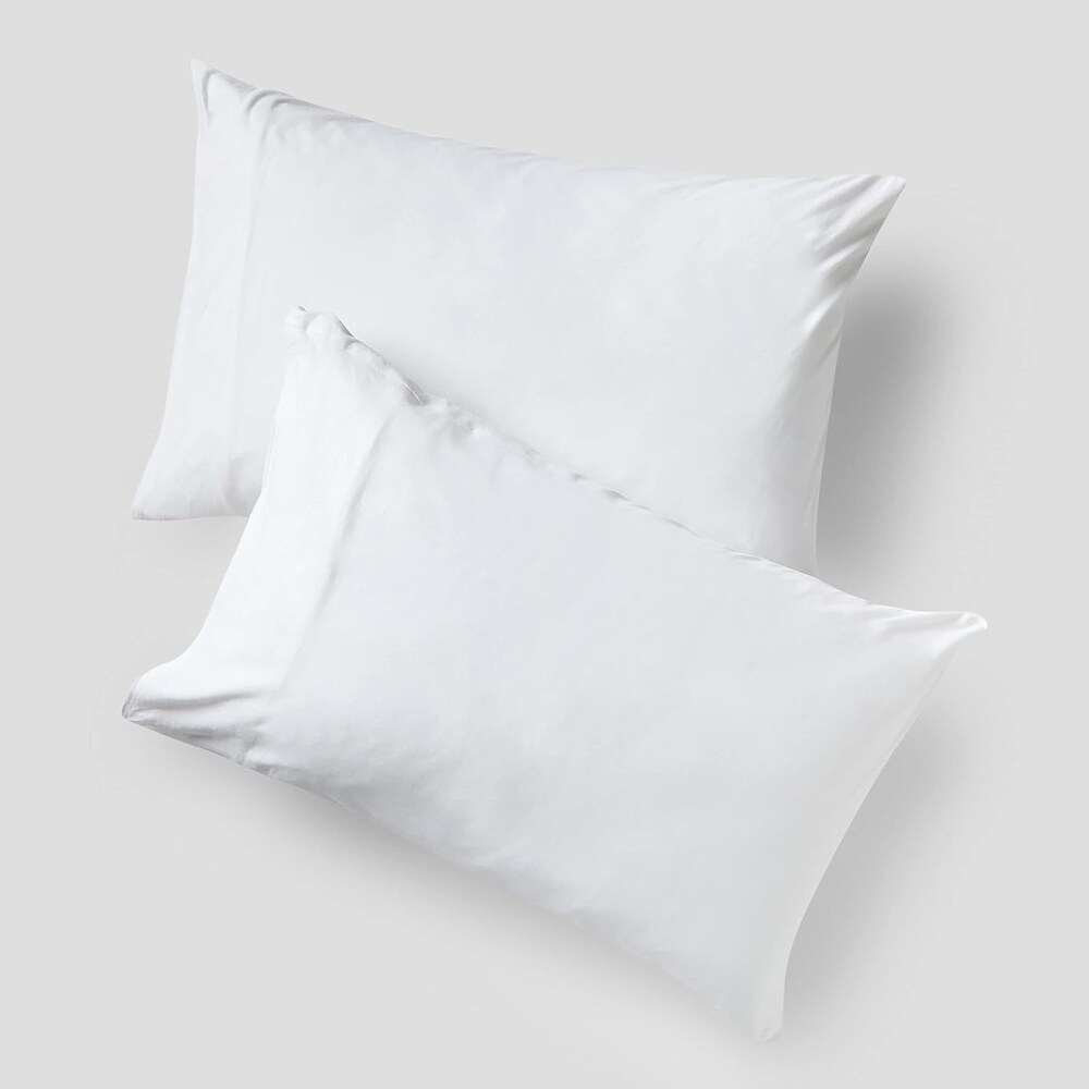 Shuteye Supply Cozy Classic Cotton Pillowcase Set (20W x 40L)  White