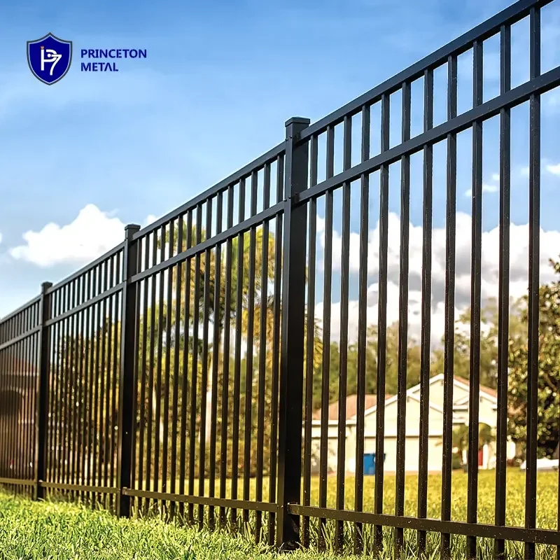 Customized metal picket panel Child Safety Pool Security Around Barrier Panels Aluminum Swimming Pool Fence