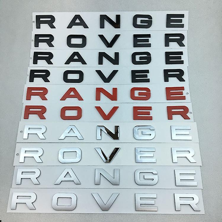 Suitable For Land Rover Logo Range Rover Range Rover Evoque Hood Logo Land Rover English Letter Sticker