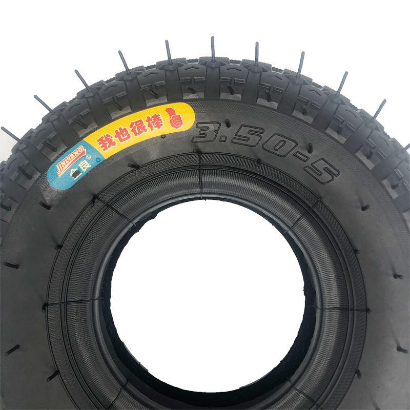 wheels tires and accessories 4.10/3.50 5 Pneumatic Thickened Tires for handcart accessories