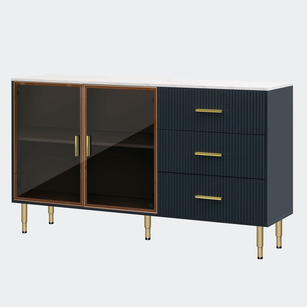 Sideboard MDF Buffet Cabinet