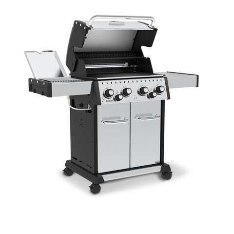 Broil King Baron S 490 PRO IR 4-Burner Propane Gas Grill With Rotisserie and Sear Station