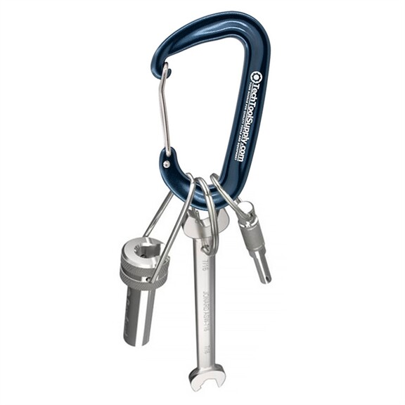 CATV Carabiner Kit w/ Speed Wrench  Shield Key    ...