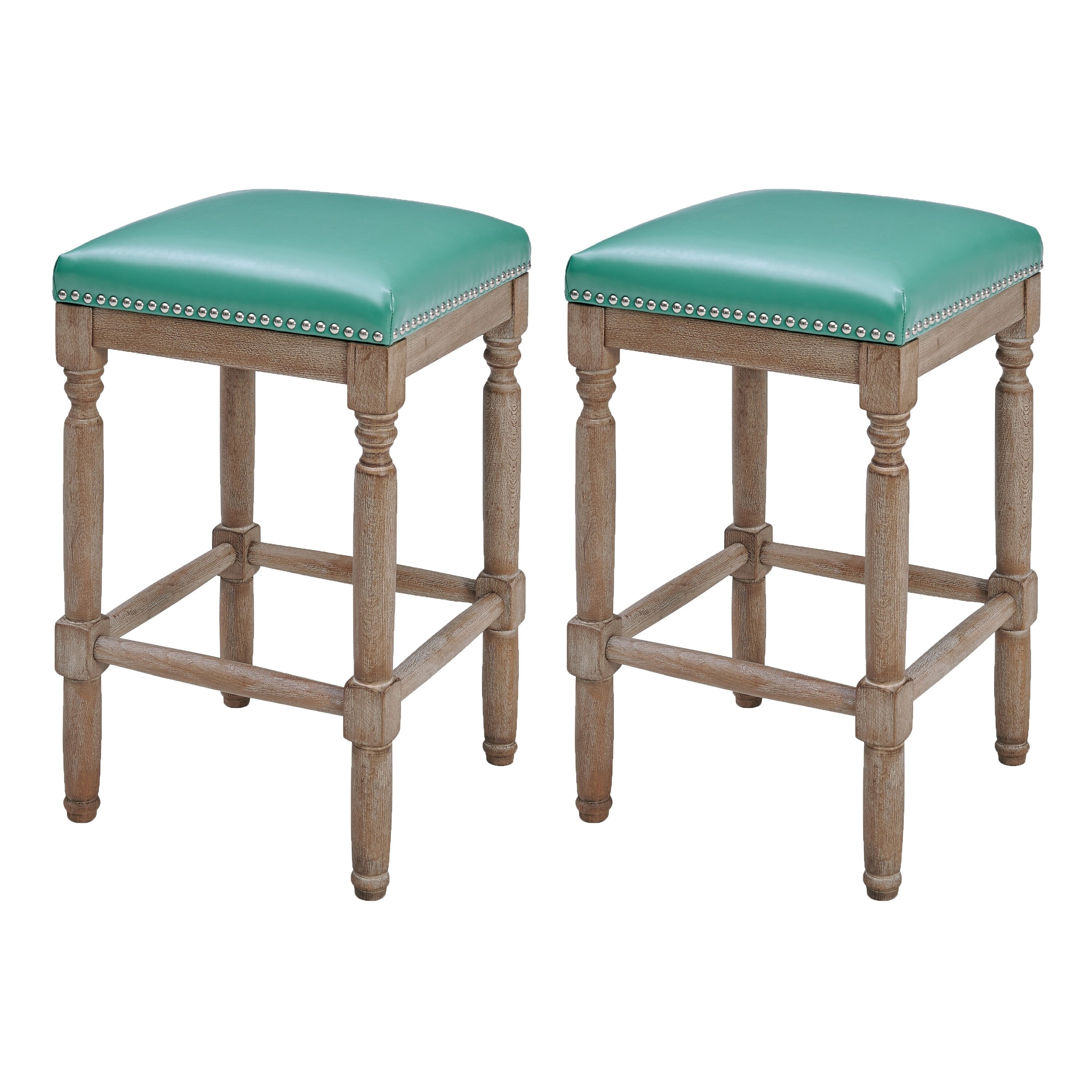 Ernie Bonded Leather Counter Stool