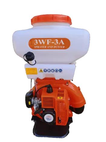 Agricultural backpack 3WF 3A gasoline 2 stroke two use blower duster garden fogging machine fine mist sprayer