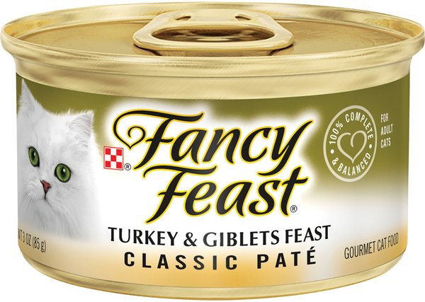 Fancy Feast Classic Turkey and Giblets Feast Canned Cat Food