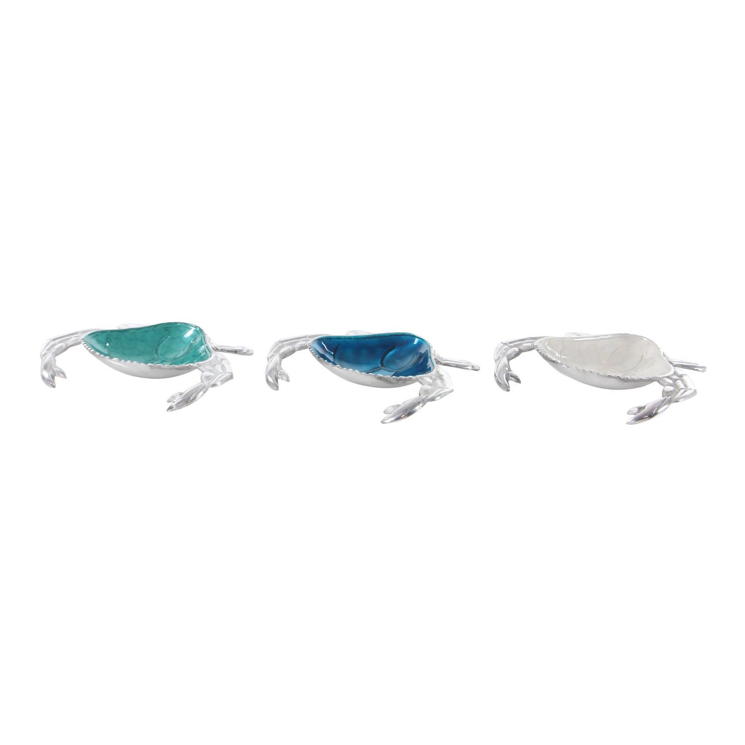 Stella and Eve Coastal Decorative Crab Table Decor 3-piece Set