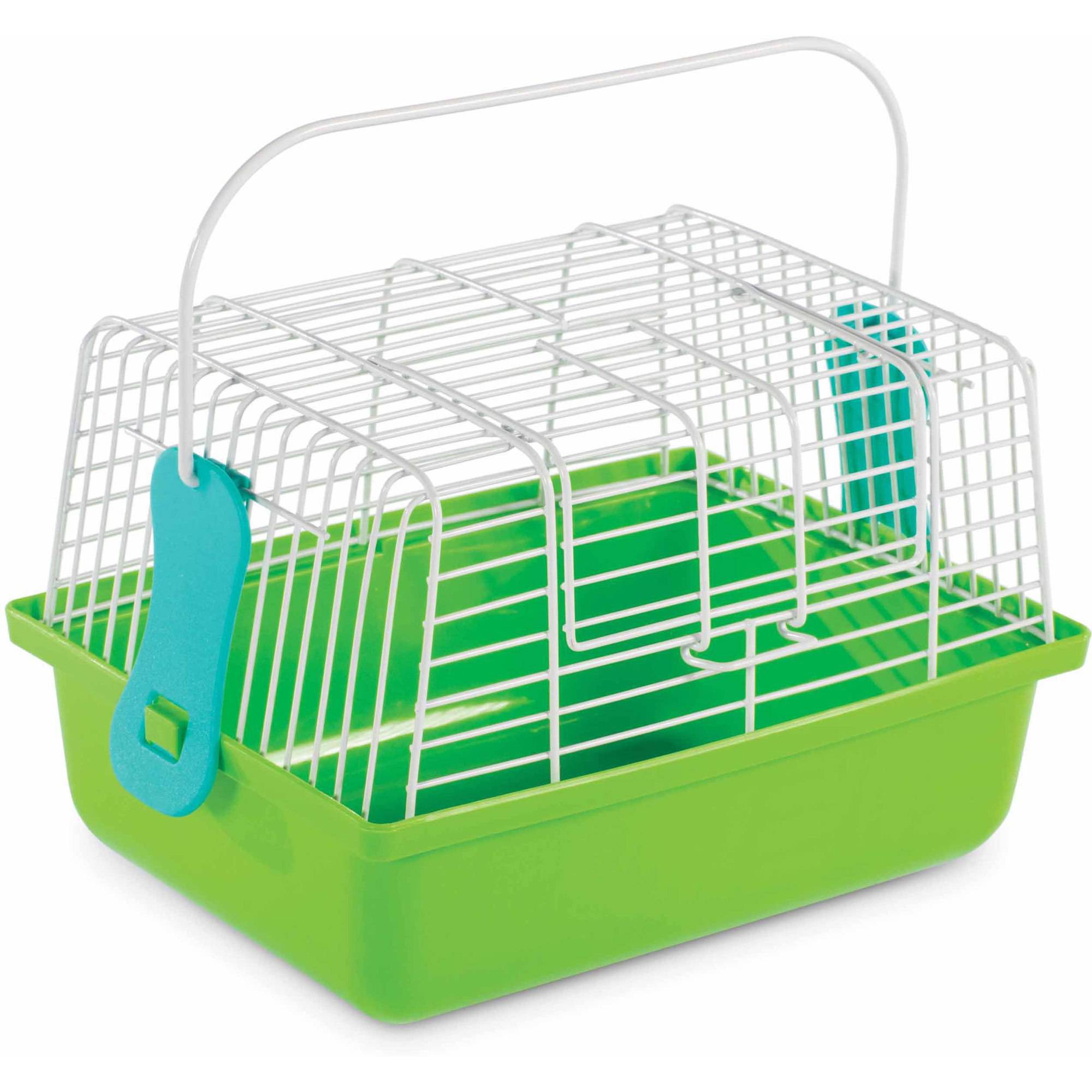 Prevue Pet Products Travel Cage for Birds and Small Animals， Pink