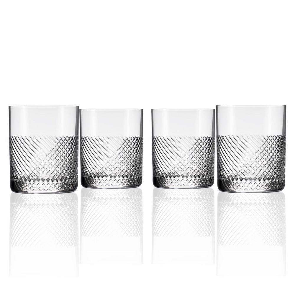 Rolf Glass Bourbon Street 14.75 oz. Clear Double Old-Fashioned (Set of 4) 518008-S4